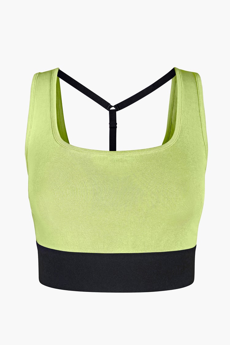 Y Back Body Fitted Cropped Vest