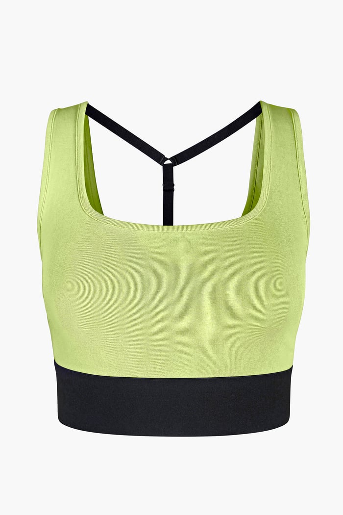 Y Back Body Fitted Cropped Vest