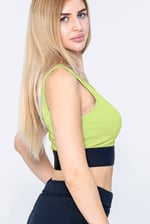 Y Back Body Fitted Cropped Vest