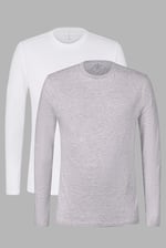Regular Fit Long Sleeve T-Shirt 2 Pack