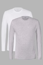 Regular Fit Long Sleeve T-Shirt 2 Pack