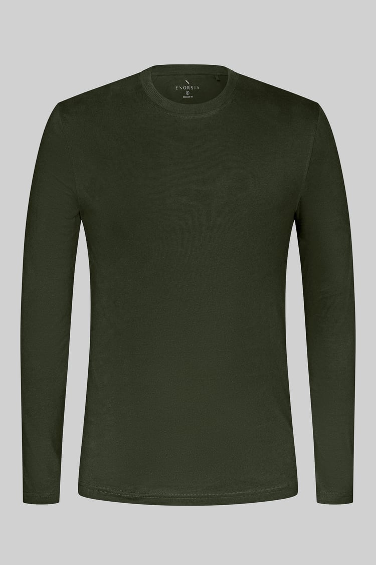 Regular Fit Long Sleeve T-Shirt 2 Pack