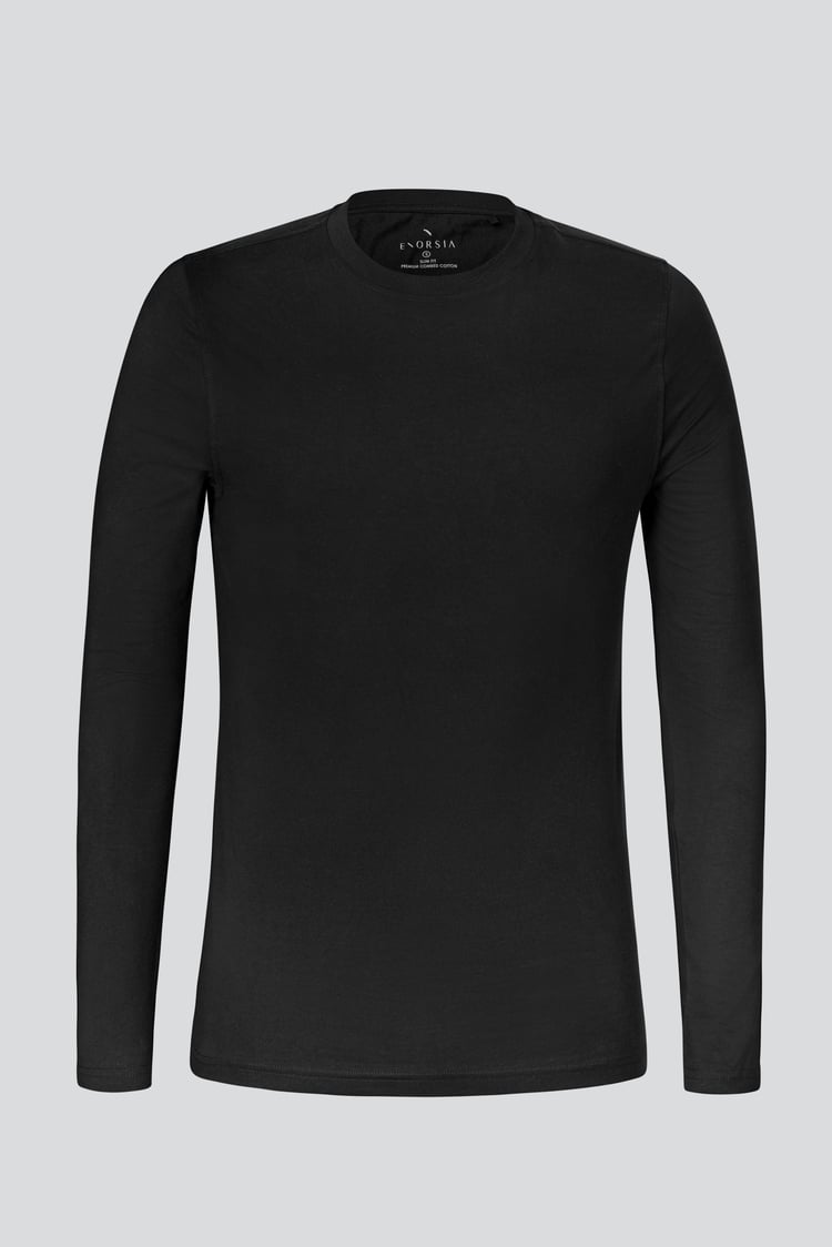 Premium Combed Cotton Long Sleeve T-Shirt