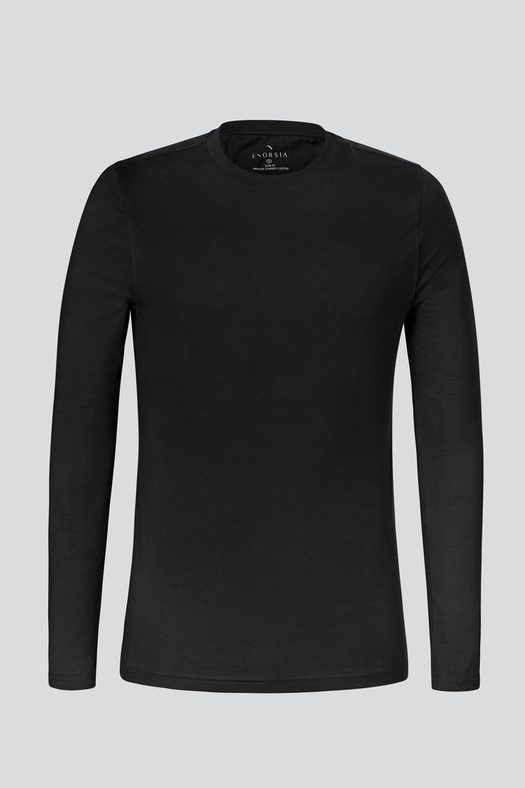 Premium Combed Cotton Long Sleeve T-Shirt