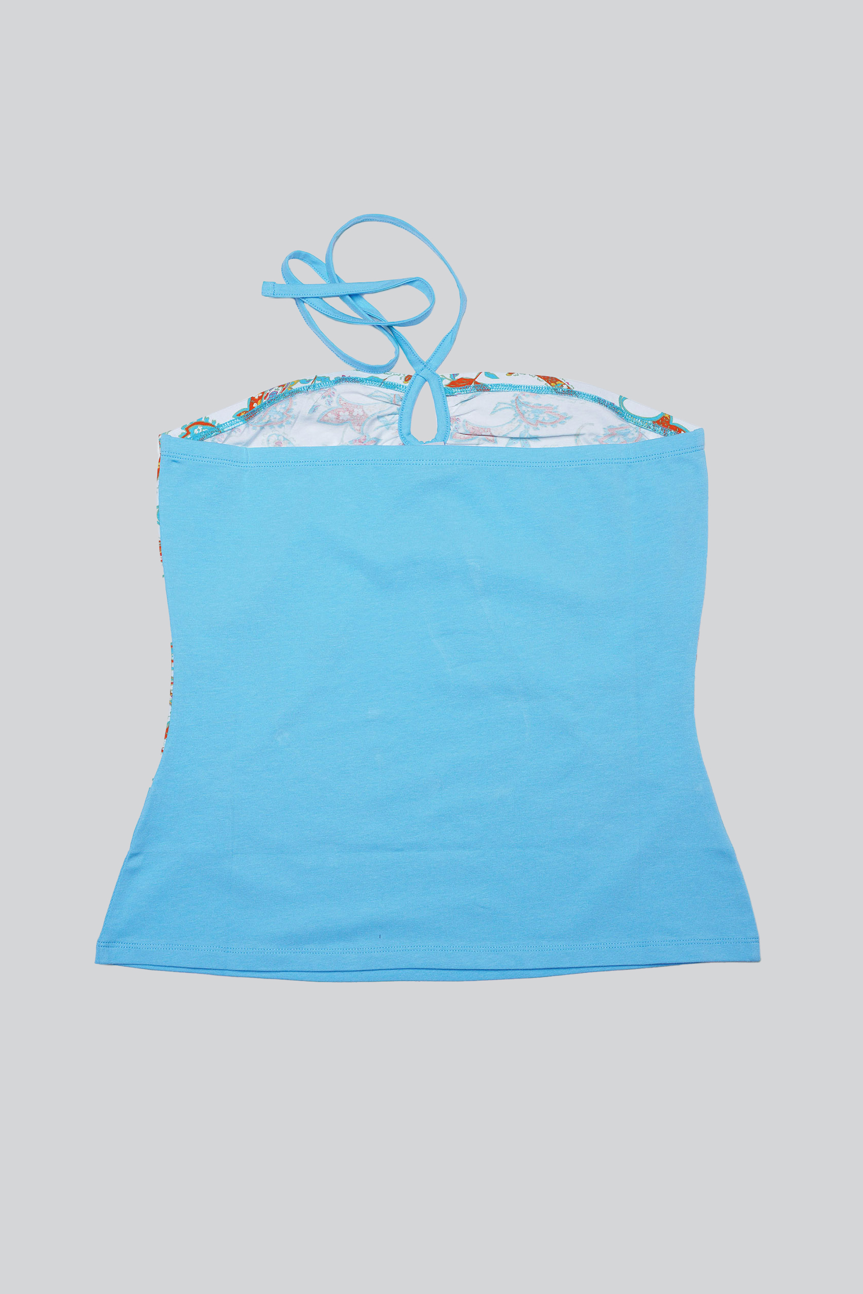 Halter Neck Floral Printed Cami