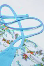 Halter Neck Floral Printed Cami