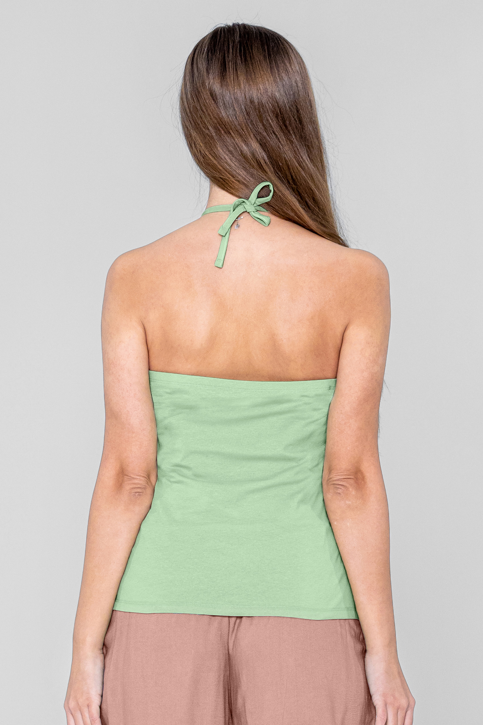 Halter Neck Floral Printed Cami