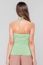 Halter Neck Floral Printed Cami