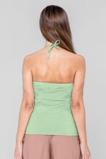 Halter Neck Floral Printed Cami