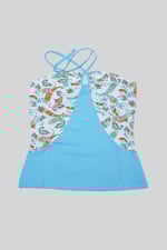 Halter Neck Floral Printed Cami