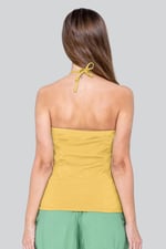 Halter Neck Floral Printed Cami