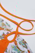 Halter Neck Floral Printed Cami