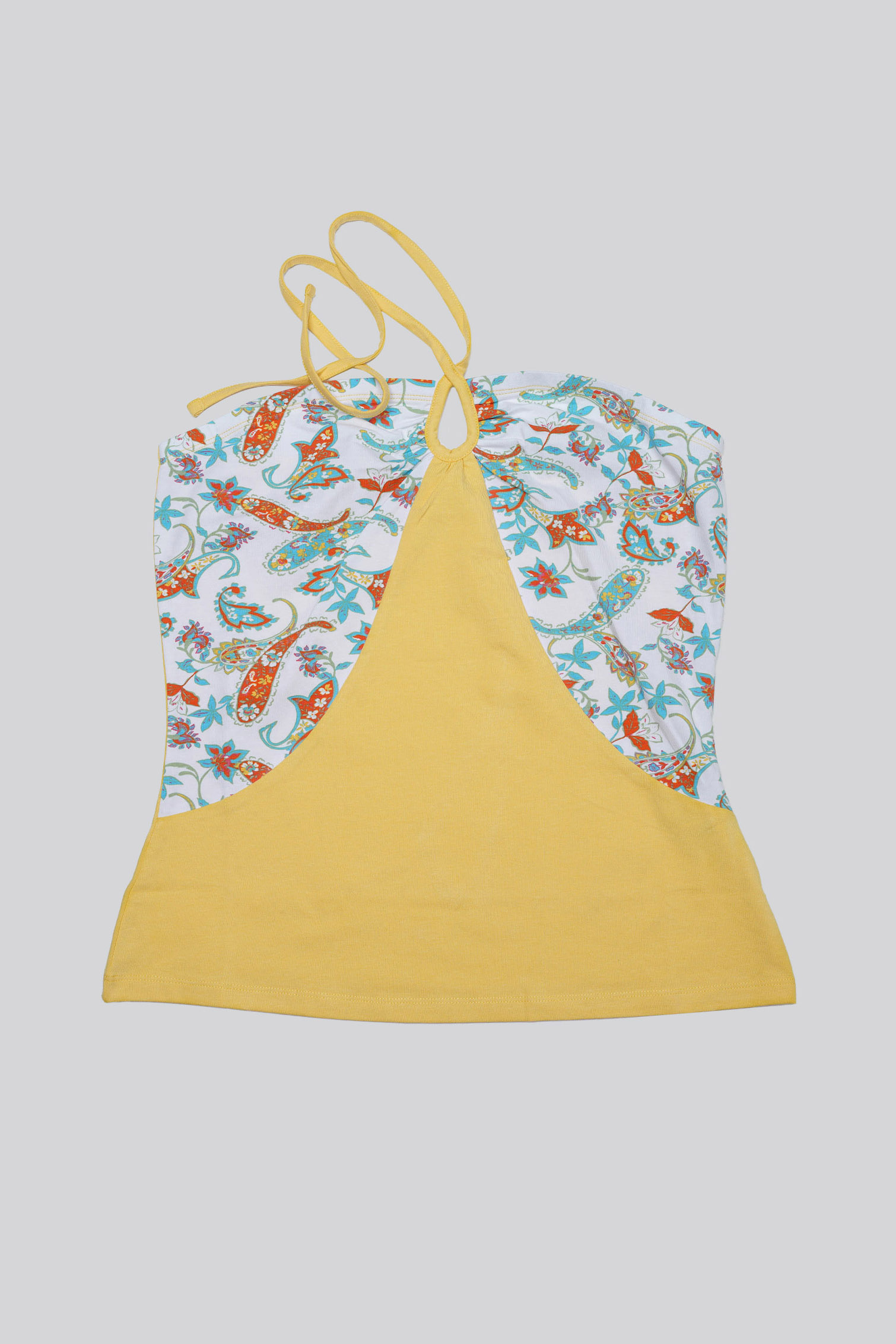 Halter Neck Floral Printed Cami