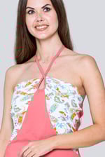 Halter Neck Floral Printed Cami