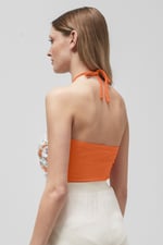 Halter Neck Floral Printed Cami