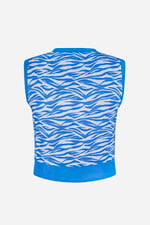 Zebra Printed Top