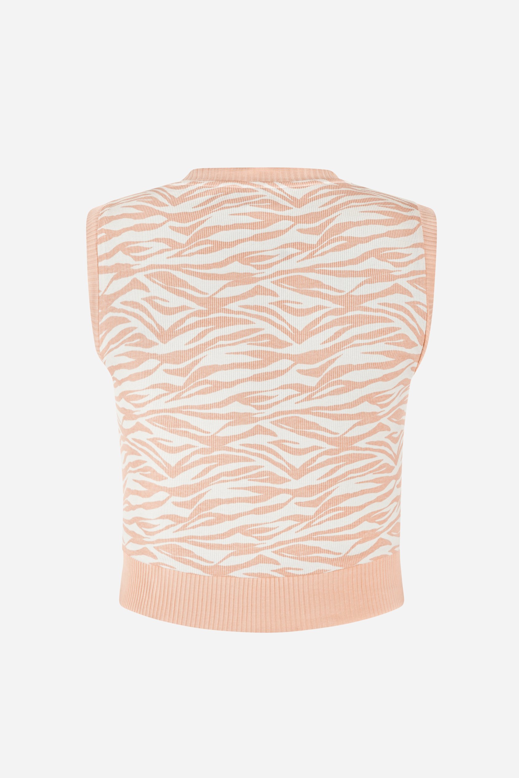 Zebra Printed Top