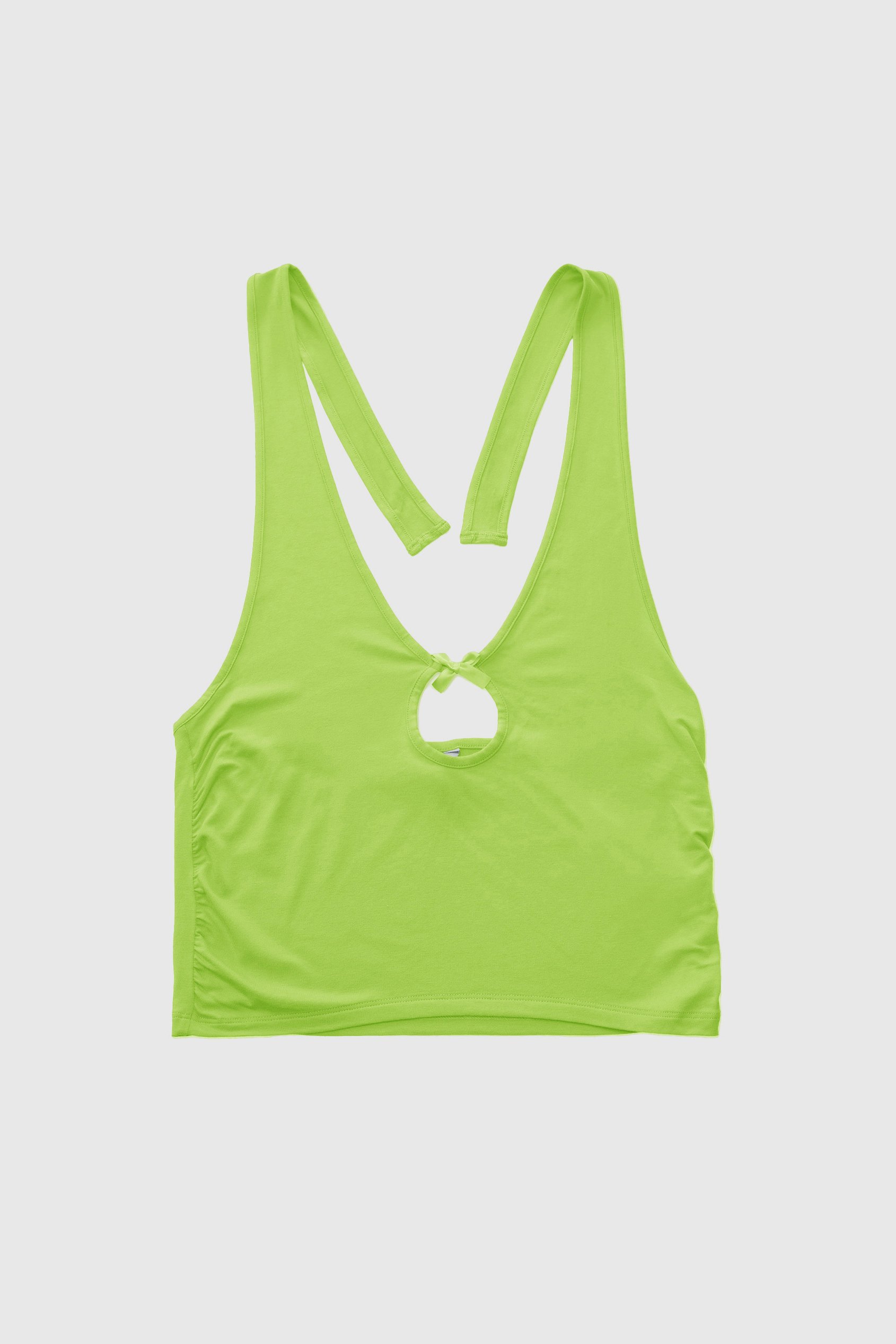 Halter Neck Crop Tank Top