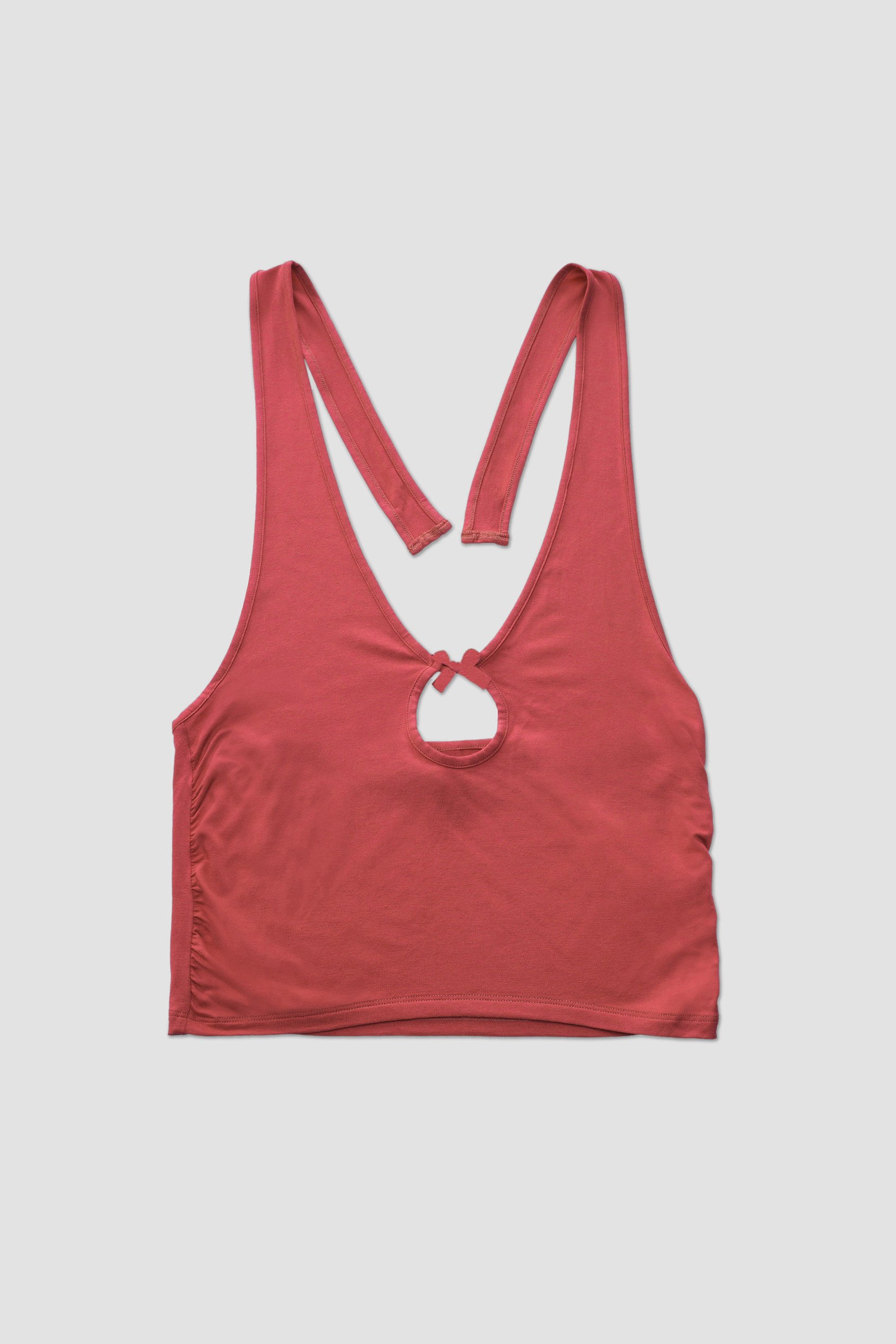 Halter Neck Crop Tank Top
