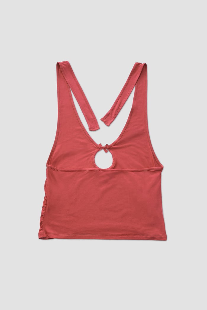 Halter Neck Crop Tank Top