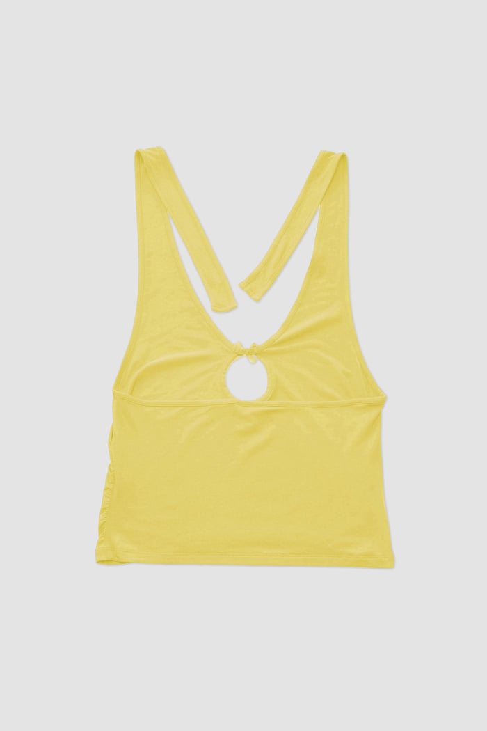 Halter Neck Crop Tank Top