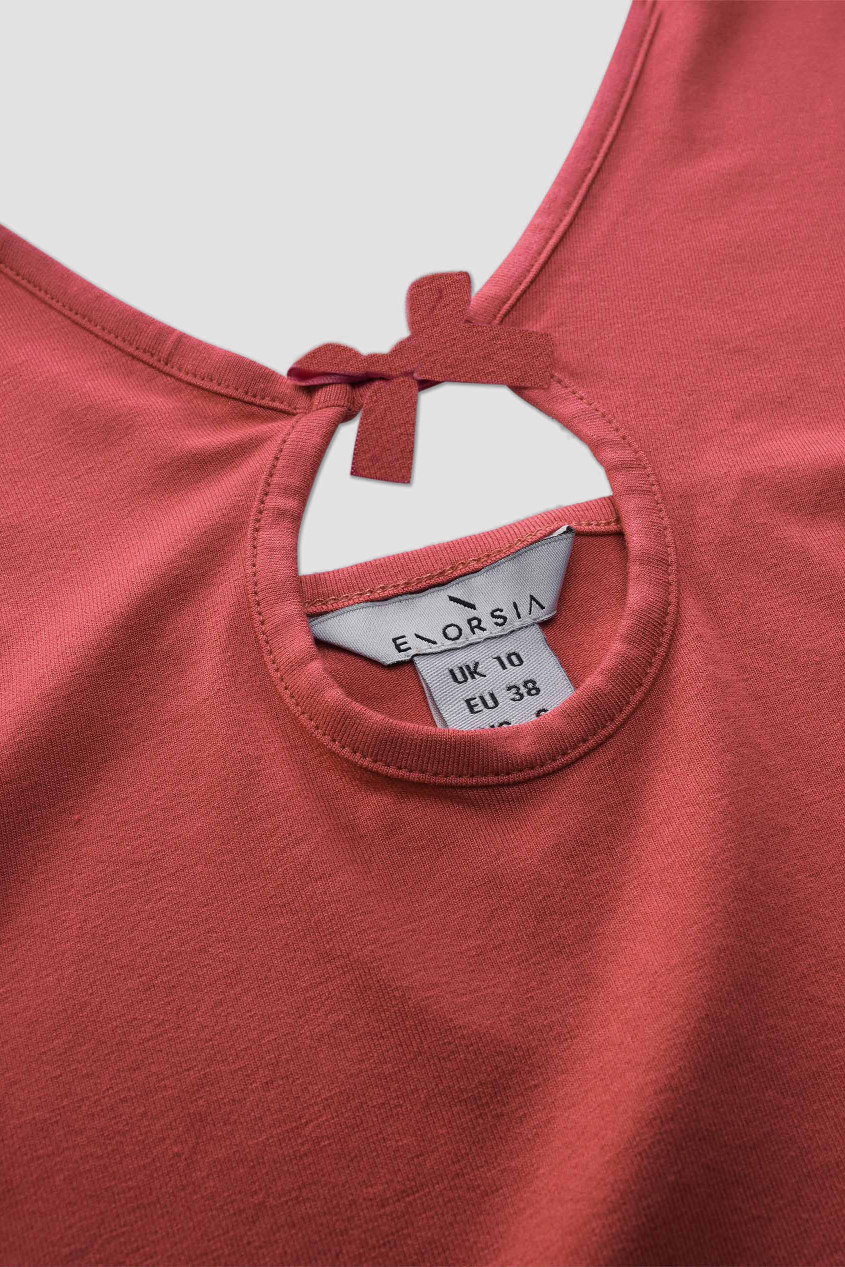 Halter Neck Crop Tank Top