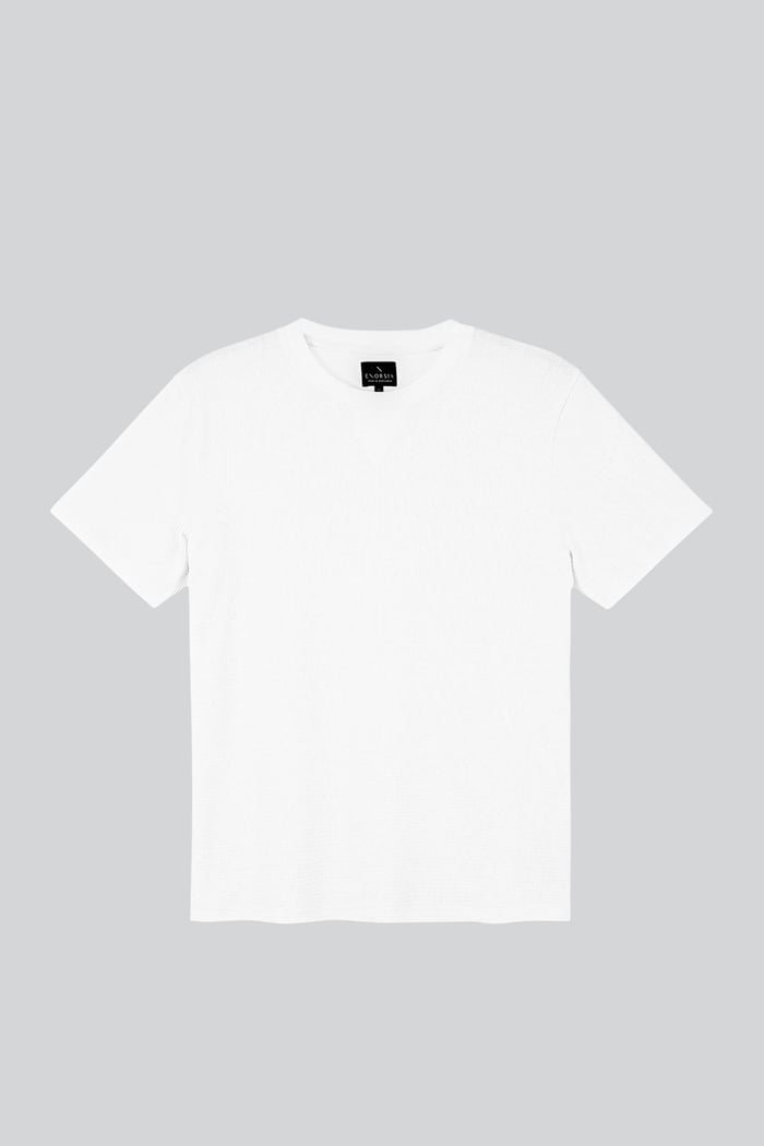 Waffle  Short Sleeve T-Shirt