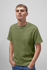 Waffle  Short Sleeve T-Shirt