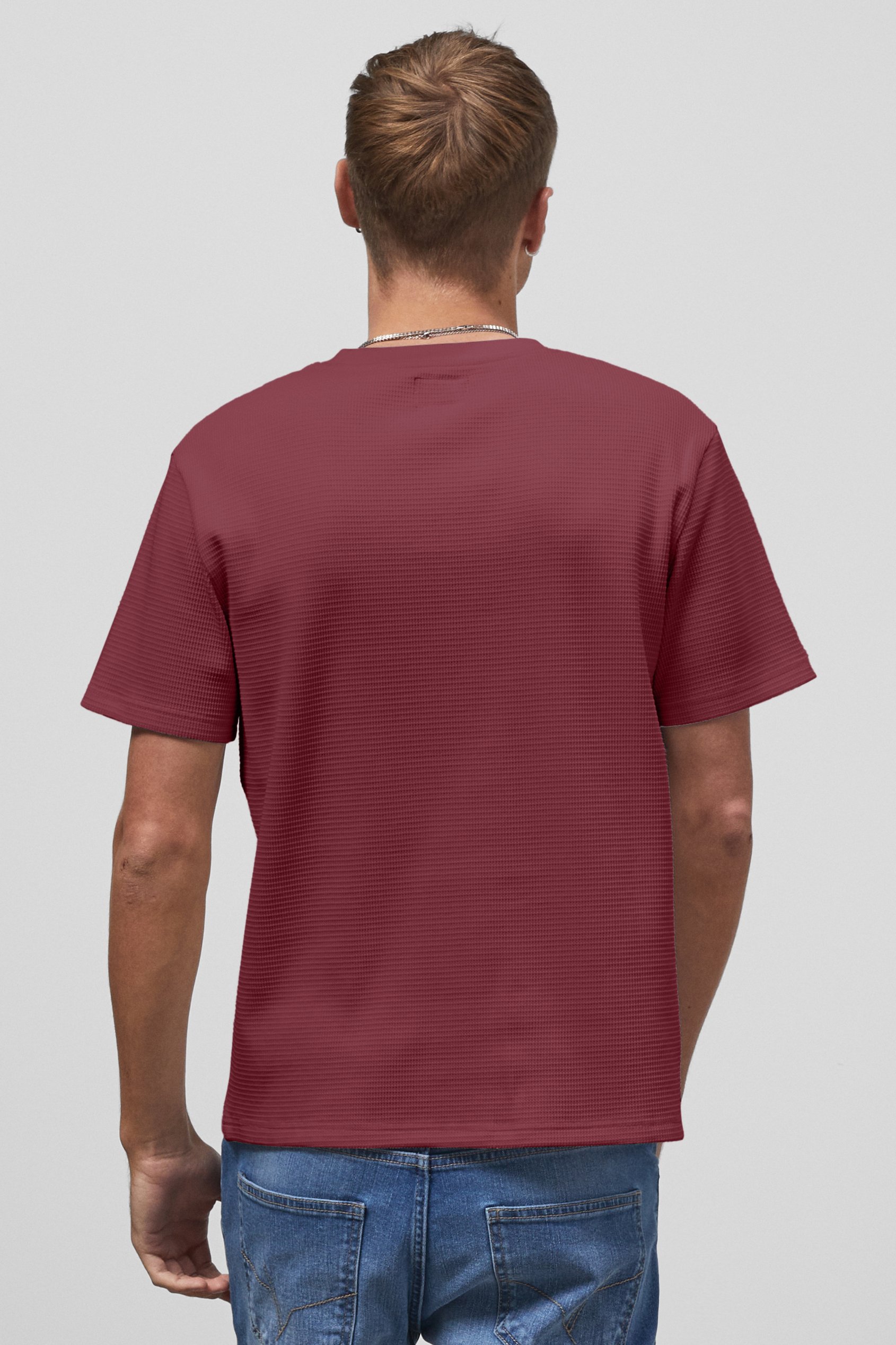 Waffle  Short Sleeve T-Shirt