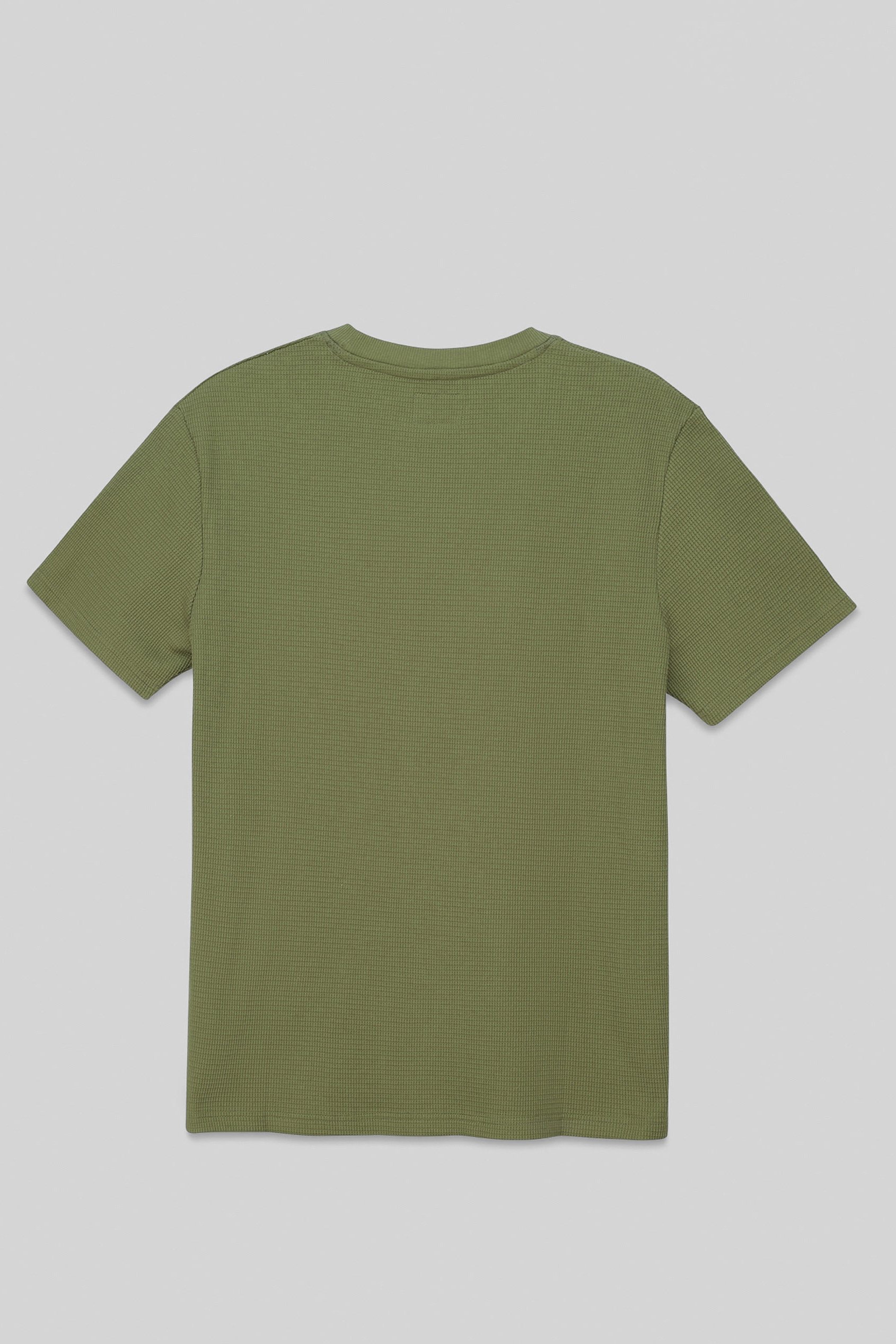 Waffle  Short Sleeve T-Shirt