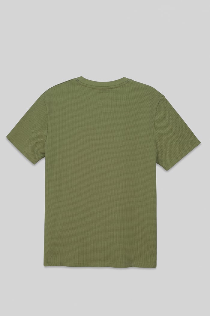 Waffle  Short Sleeve T-Shirt