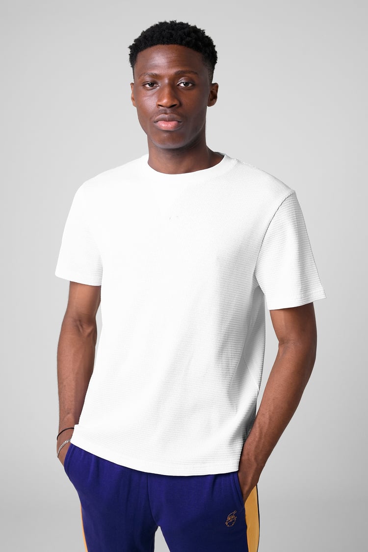 Waffle  Short Sleeve T-Shirt