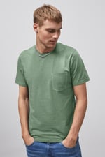 Front Pocket Short Sleeve T-Shirt