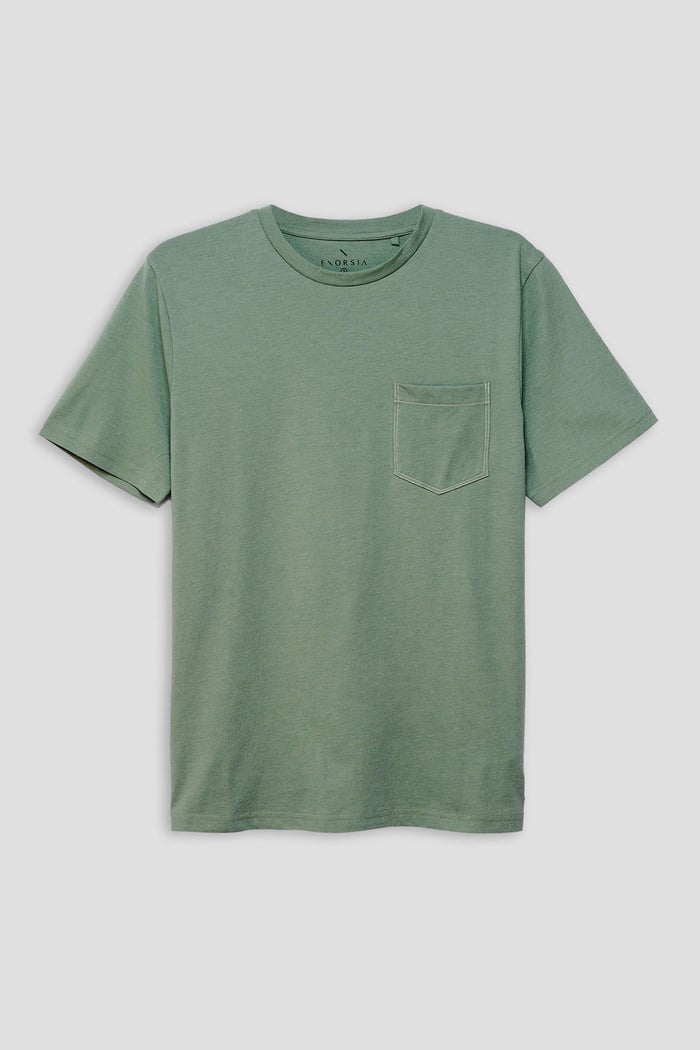 Front Pocket Short Sleeve T-Shirt