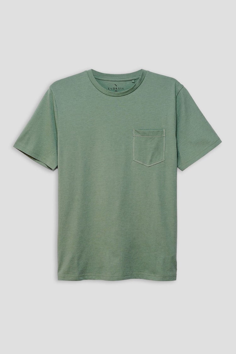 Front Pocket Short Sleeve T-Shirt