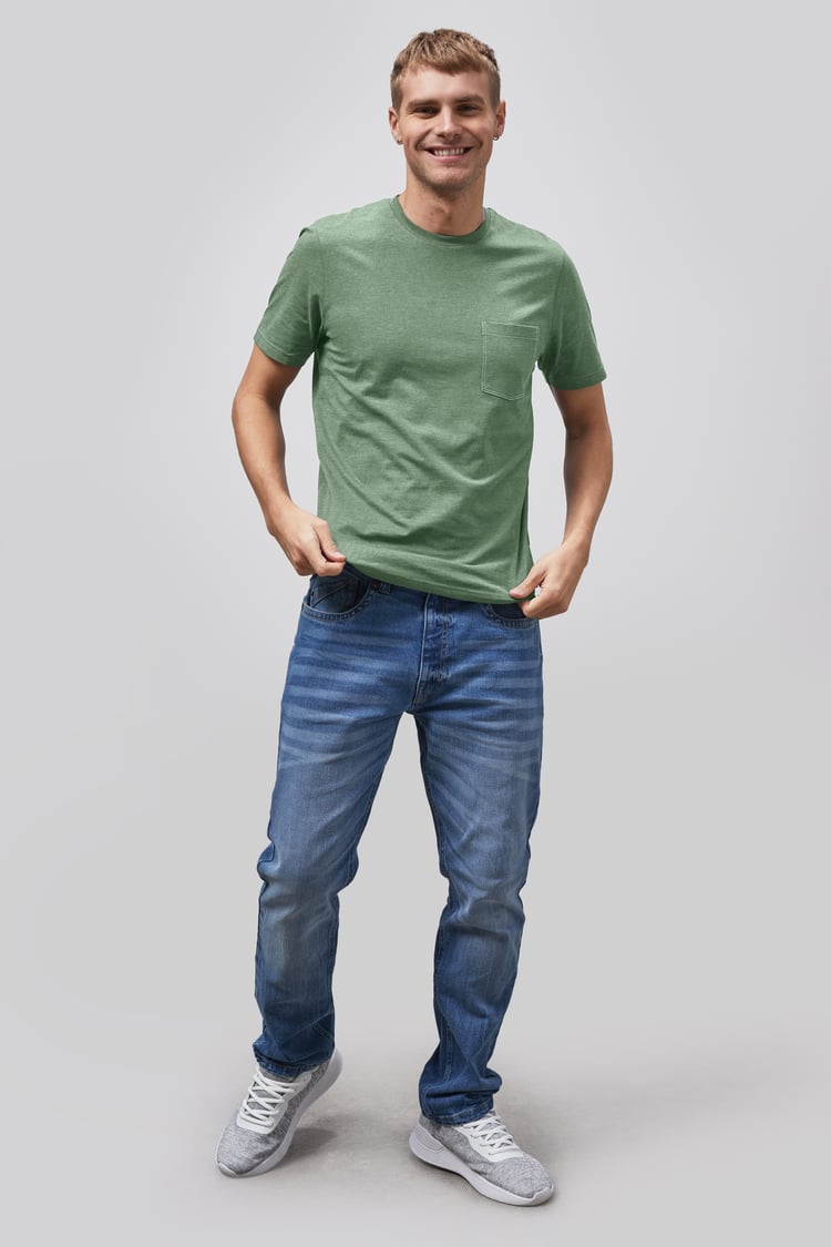 Front Pocket Short Sleeve T-Shirt