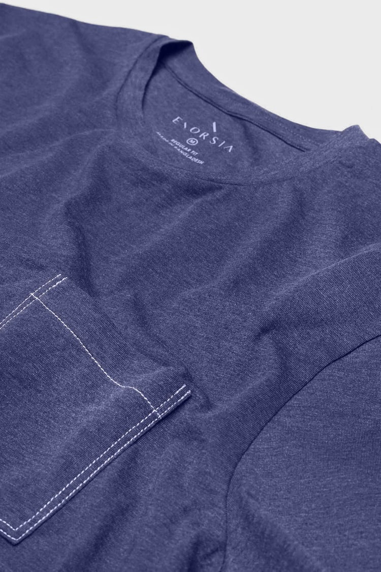 Front Pocket Short Sleeve T-Shirt