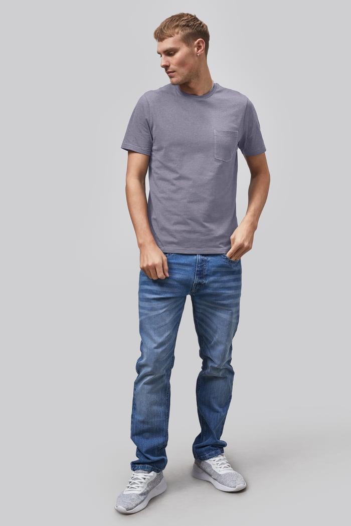 Front Pocket Short Sleeve T-Shirt