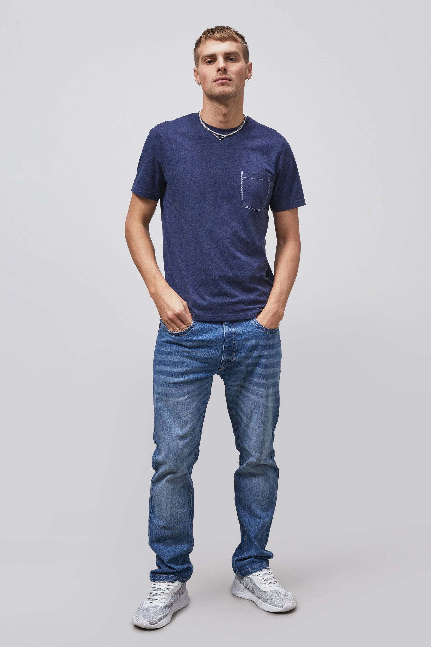 Front Pocket Short Sleeve T-Shirt