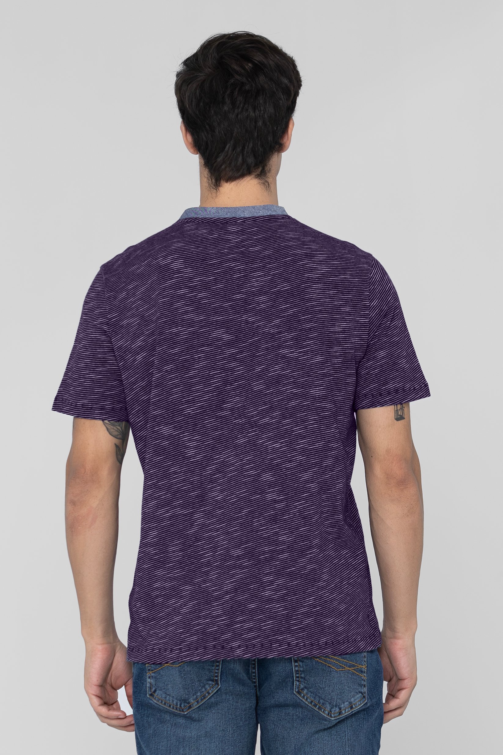 Half Placket Y/D T-Shirt