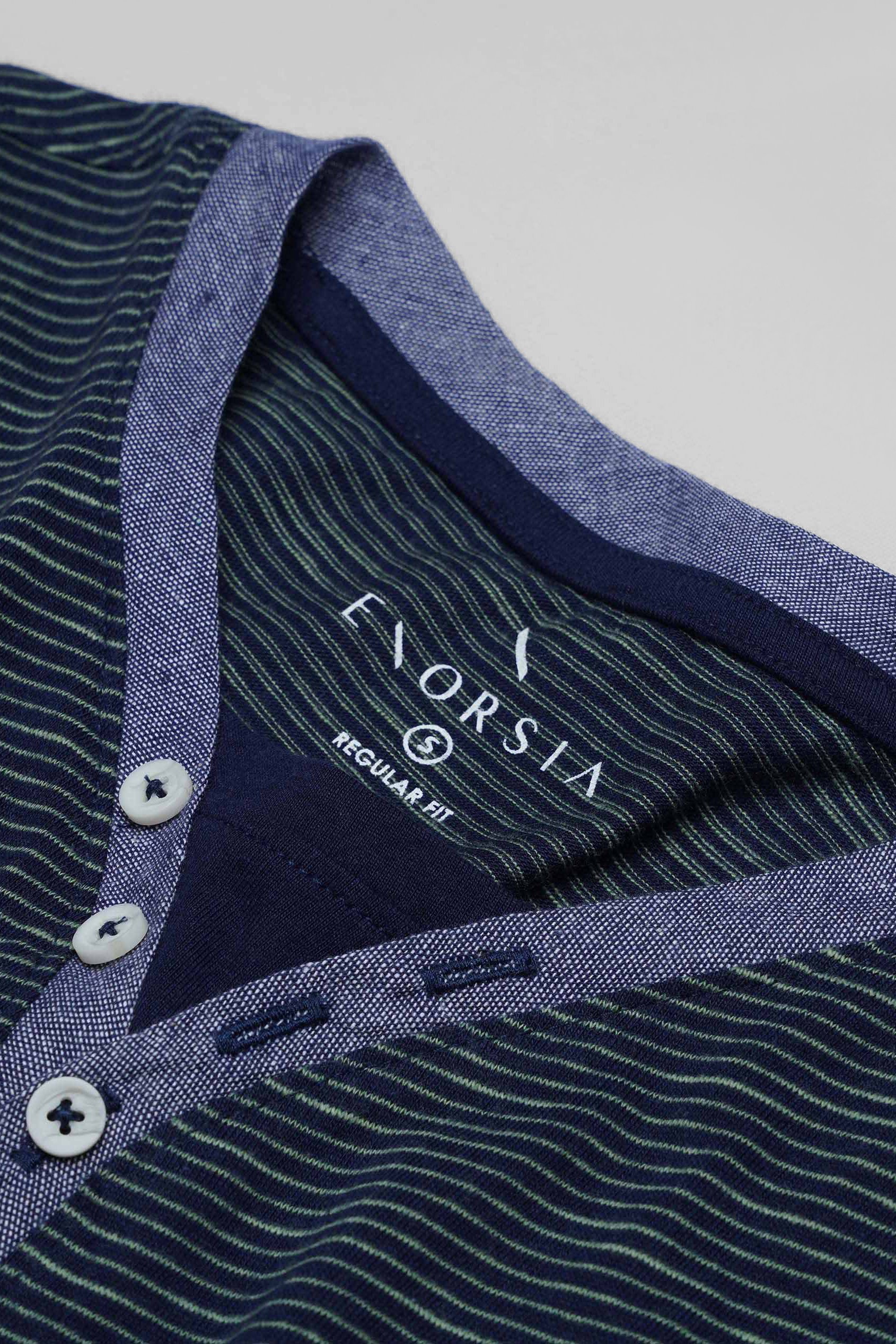 Half Placket Y/D T-Shirt