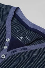 Half Placket Y/D T-Shirt