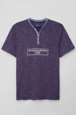 Half Placket Y/D T-Shirt