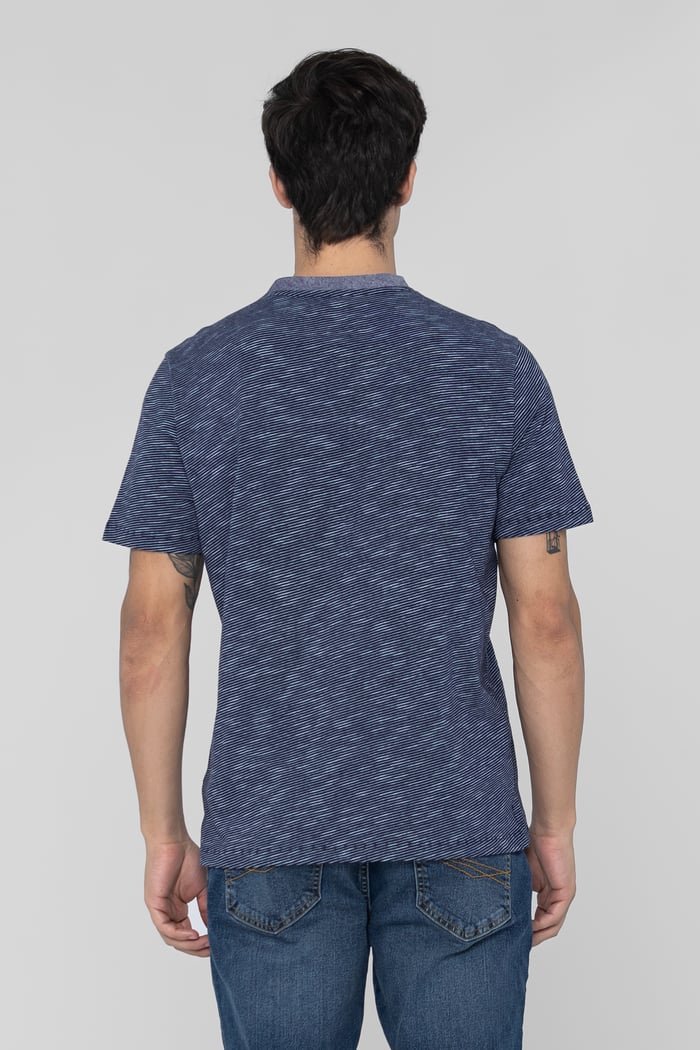 Half Placket Y/D T-Shirt