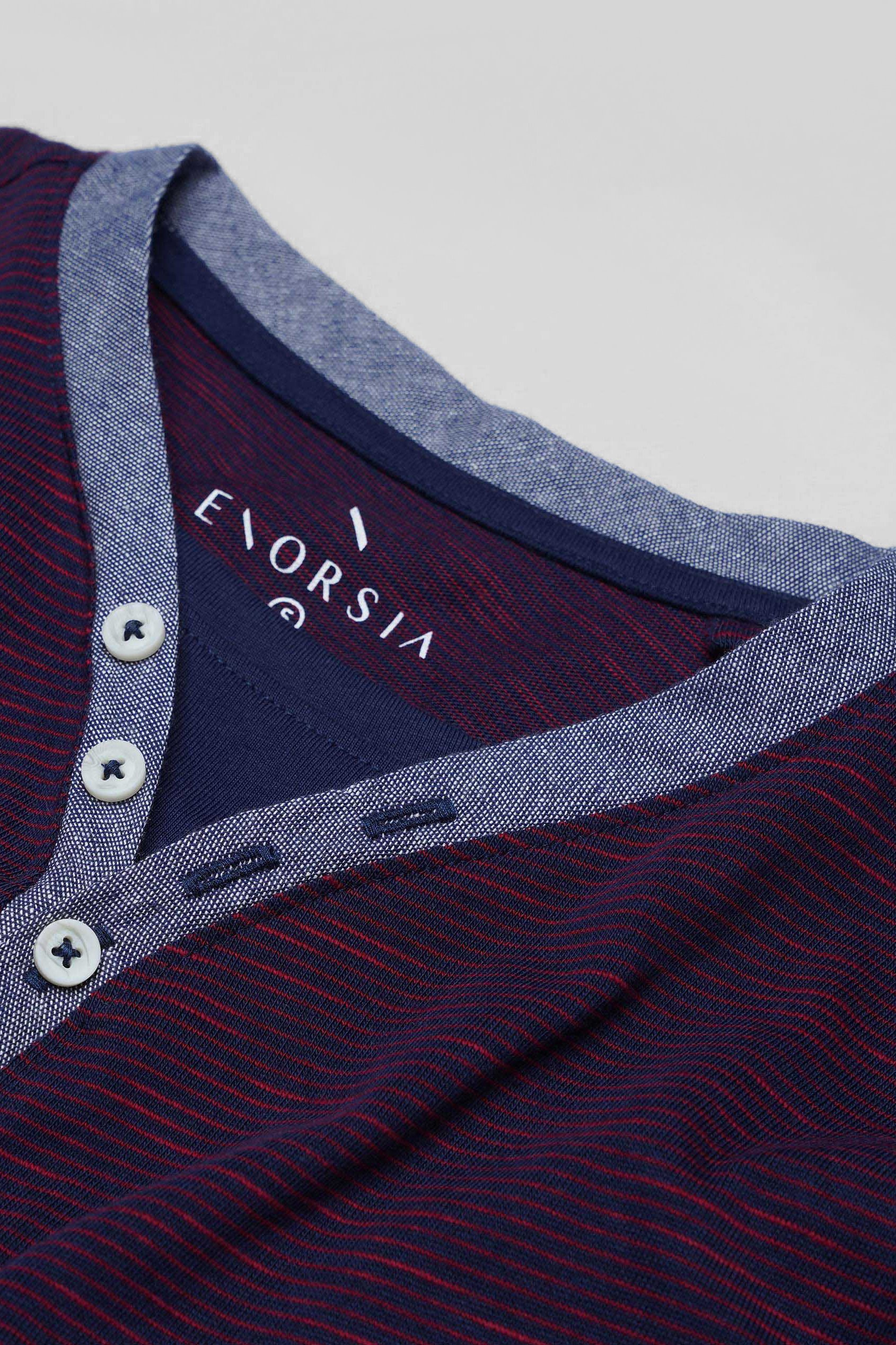 Half Placket Y/D T-Shirt