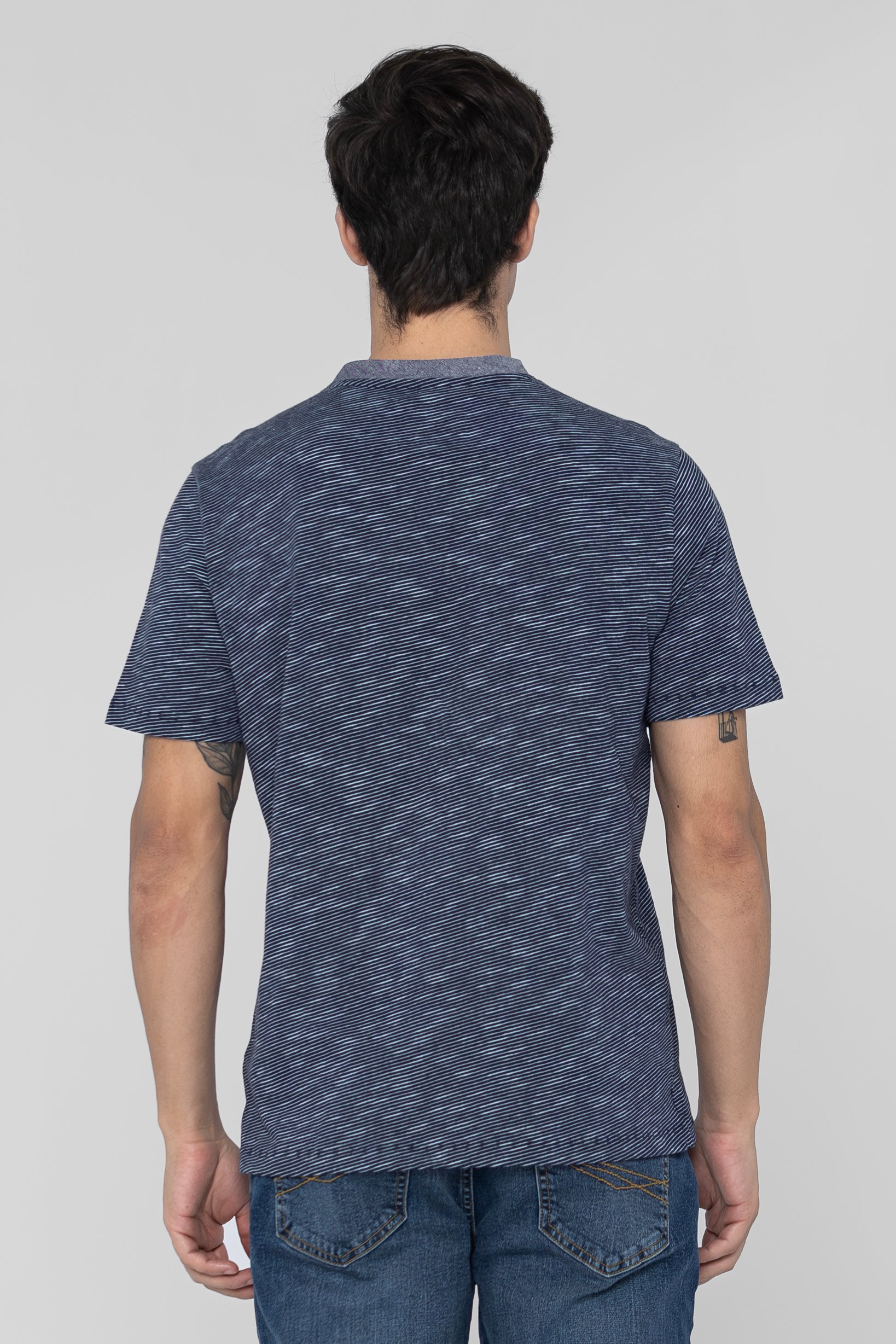 Half Placket Y/D T-Shirt
