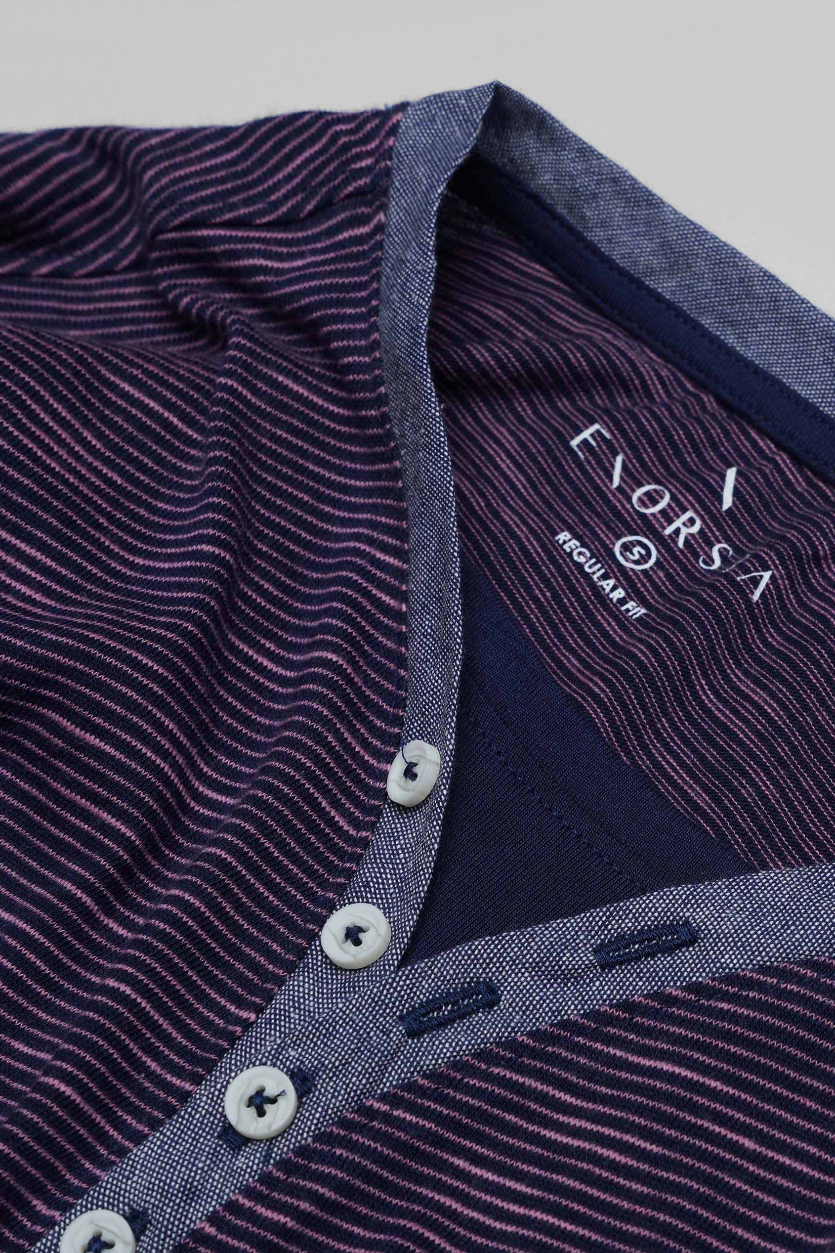 Half Placket Y/D T-Shirt