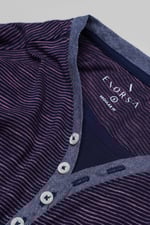 Half Placket Y/D T-Shirt