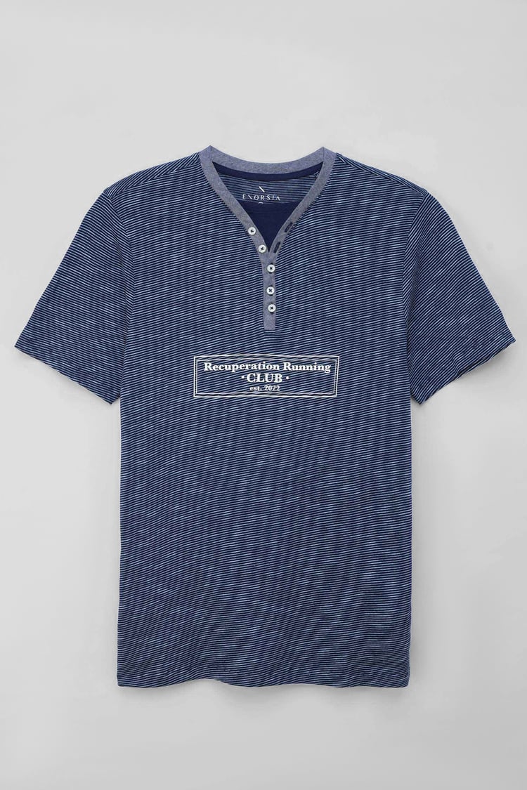 Half Placket Y/D T-Shirt