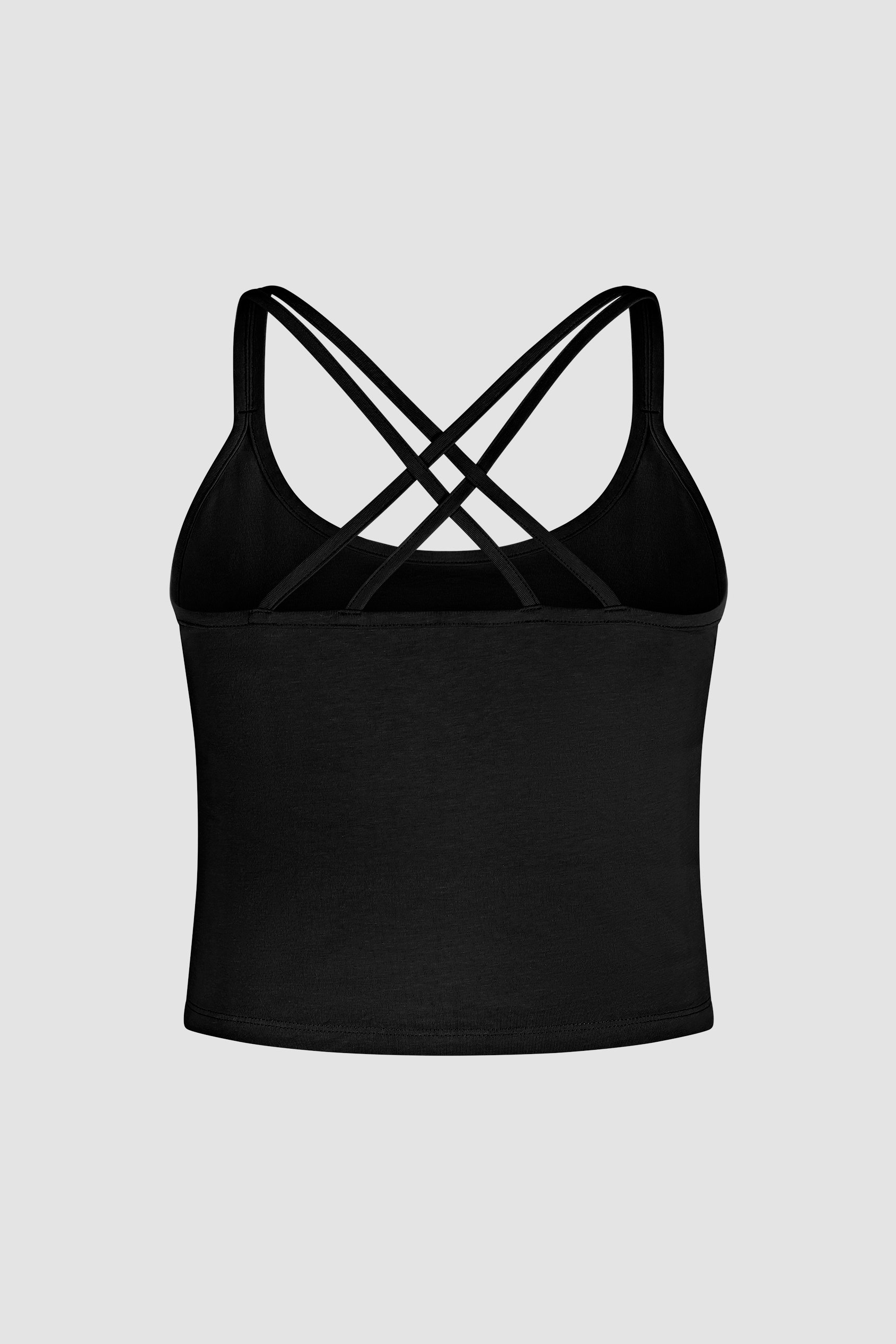Cross Back Crop Cami